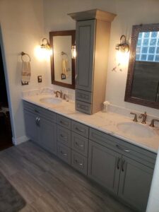 Castle pines master bathroom