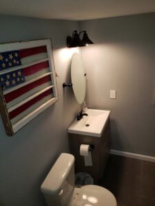 Castle rock Basement bathroom