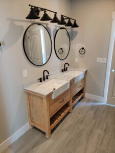 Larkspur Austin double sink vanity