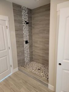 Larkspur Austin shower