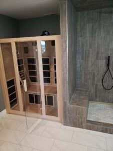 Larkspur basement sauna.2