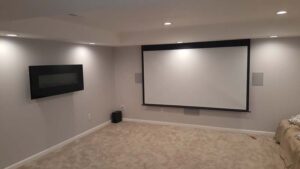 Opala basement home theater