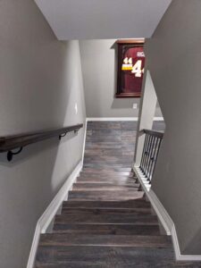 Petis basement stairs